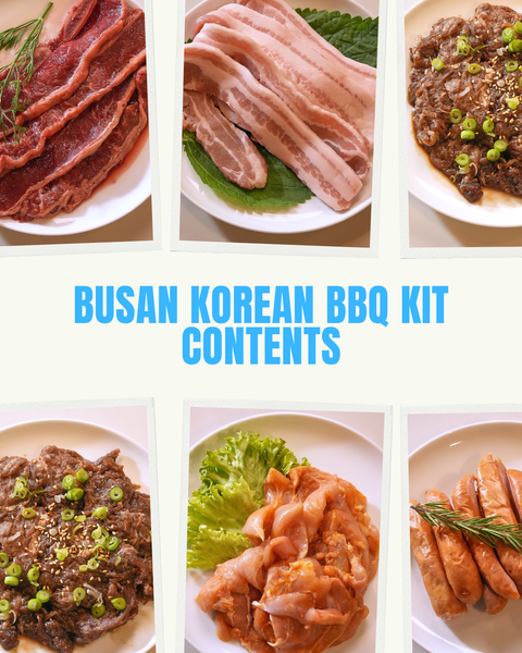 Busan Korean BBQ Kit comes with...