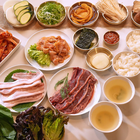 Busan Korean BBQ kit