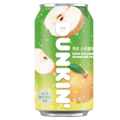 DUNKIN' Pear Zero Sparkling