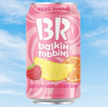 Baskin-Robins Rainbow Sherbet Drink(Zero)