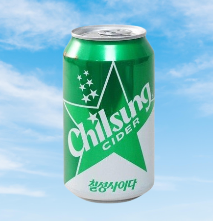Chilsung Cider - Lemonade (칠성)